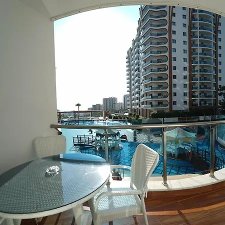 Apartment Azura Park 1+1 A-17 Esyali Aktiviteli Kiralik Daire *